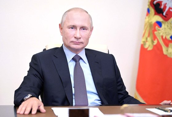 러시아 대통령 블라디미르 푸틴. [로이터=연합]
