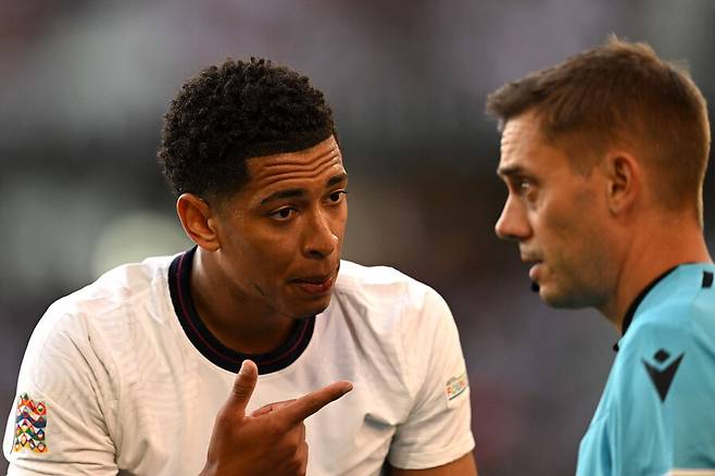 ▲ 차세대 월드클래스 미드필더 주드 벨링엄. ⓒ연합뉴스/AFP