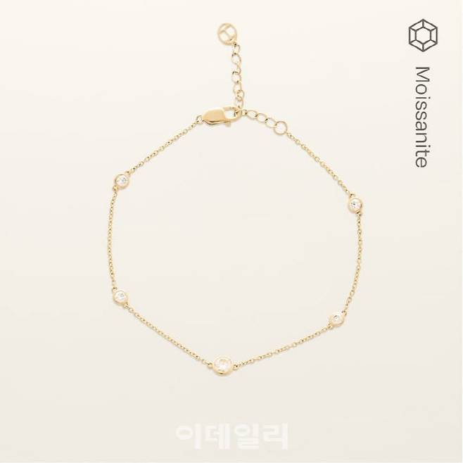 모이사나이트 베젤 발찌. (사진=공식 홈페이지 캡처)