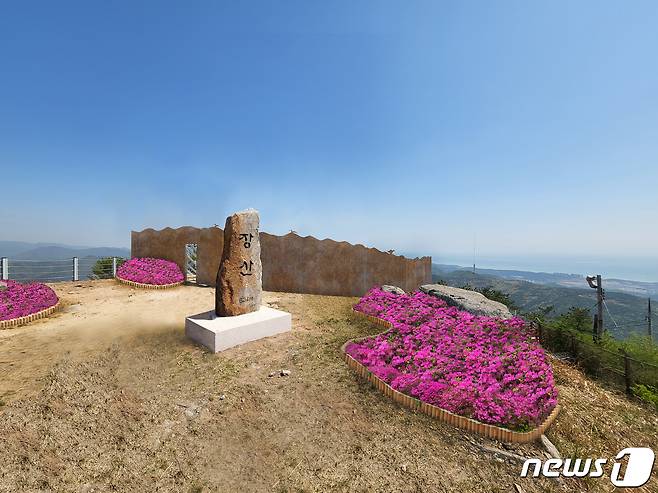 부산 해운대구 장산 정상.(해운대구 제공) © 뉴스1
