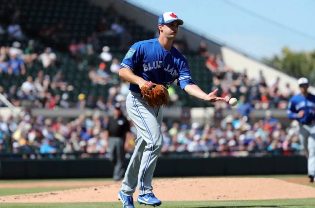 토론토 시절 빅리그 마운드에 선 토마스 파노니. 사진출처 | USA투데이 캡처