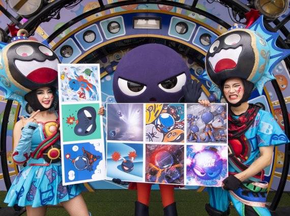 에버랜드 밤밤맨 NFT /사진=삼성물산