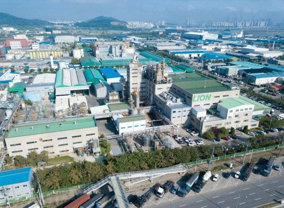 라이온코리아 인천 생산본부. 라이온코리아 제공.