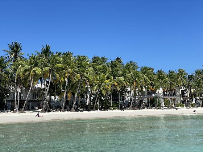 필리핀 보라카이 푼타분가 비치.  /사진= 강예신 여행+ 기자