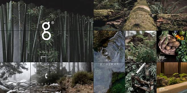 글로우서울 웹사이트 캡처.