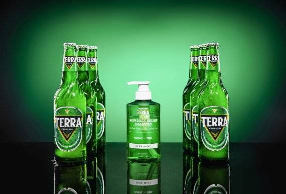 하이트진로와 쿤달이 함께 선보인 맥주효모 탈모샴푸