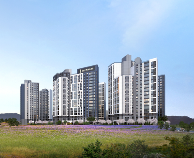 더샵 거창포르시엘 2차 투시도 [사진 = 포스코건설]