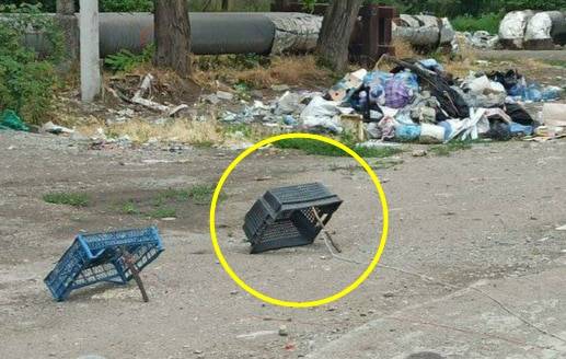 우크라이나 남부 마리우폴 시의회가 공개한 텔레그램 사진