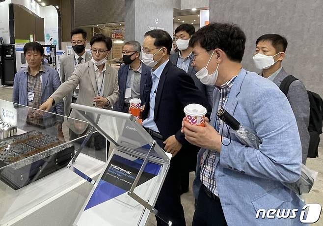 광양경제청이 6월29일~7월1일까지 '2022 세계 에너지저장시스템 엑스포'에 참가해 국내외 ESS(에너지저장장치, Energy Storage System) 관련 기업을 대상으로 투자유치 활동을 펼친다(광양경제청 제공)2022.6.30/© 뉴스1