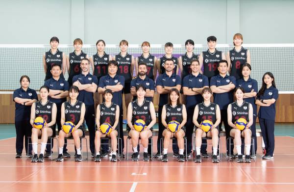 우리 대표팀. 사진｜대한민국배구협회 제공