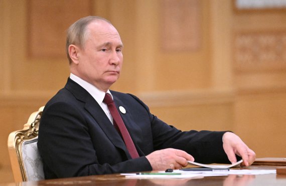 블라디미르 푸틴 러시아 대통령.로이터뉴스1
