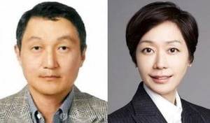 구본성 아워홈 전 부회장(좌)과 구지은 아워홈 부회장(우)