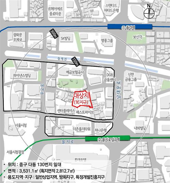사업지 위치도. /사진제공=서울시