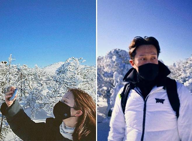 그룹 EXID 출신 배우 하니, 정신건강의학과 전문의 양재웅/사진=하니, 양재웅 인스타그램