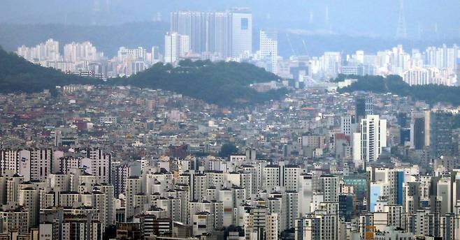 서울 시내 주택 단지 전경. /사진제공=뉴시스