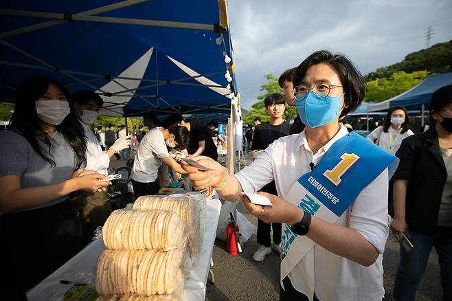 임미애 더불어민주당 경북도지사 후보. ⓒ시사IN 신선영