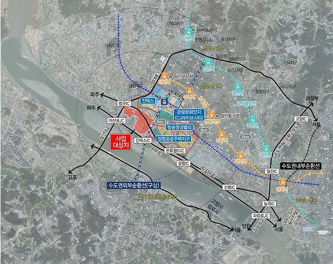 일산 테크노밸리 부지 [경기도 제공. 재판매 및 DB금지]