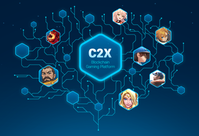 컴투스홀딩스의 블록체인 플랫폼 C2X. 사진=C2X 제공
