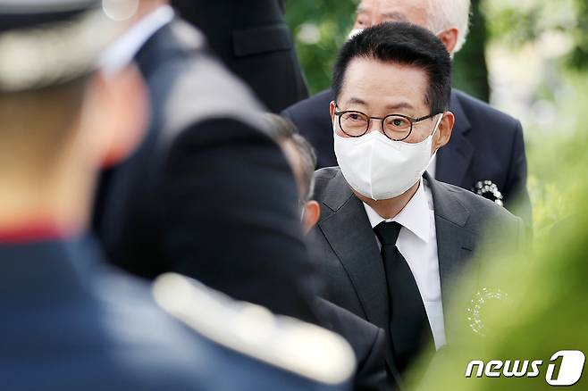 박지원 전 국가정보원장.뉴스1 © News1 민경석 기자