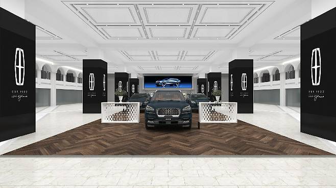 링컨 브랜드 창립 100주년 '링컨 센테니얼 라운지' 오픈. 링컨세일즈서비스코리아 제공