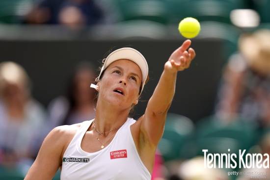 올해 4월 둘째 출산 후 투어 복귀해 생애 첫 윔블던 16강에 오른 마리아