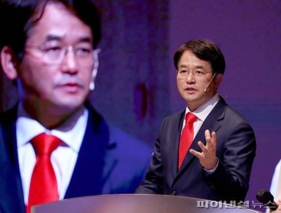 민선8기 이동환 고양특례시장 1일 취임식장. 사진제공=고양시