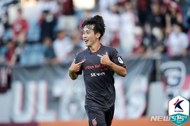 [서울=뉴시스]프로축구 제주 유나이티드 김범수 (사진 = 프로축구연맹 제공)