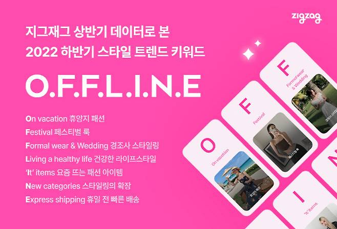 카카오스타일, 하반기 스타일 트렌드 키워드 ‘오프라인(OFFLINE)’ 선정. (사진=카카오스타일)