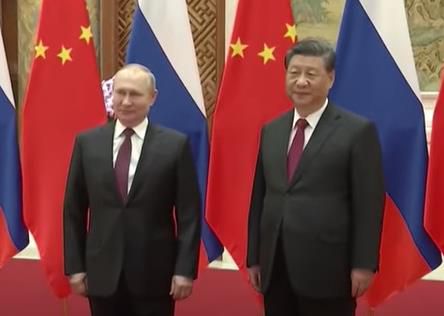 시진핑 중국 국가주석은 2월4일 베이징 동계 올림픽 참석 차 중국을 방문한 블라디미르 푸틴 러시아 대통령과 정상회담을 가졌다. /CCTV