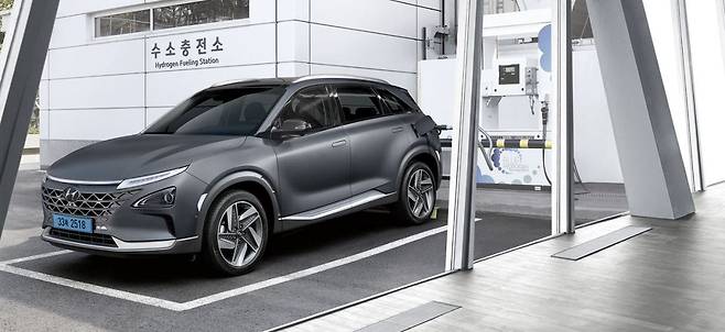 Hyundai Motor’s hydrogen fuel cell SUV Nexo (Hyundai Motor Group)