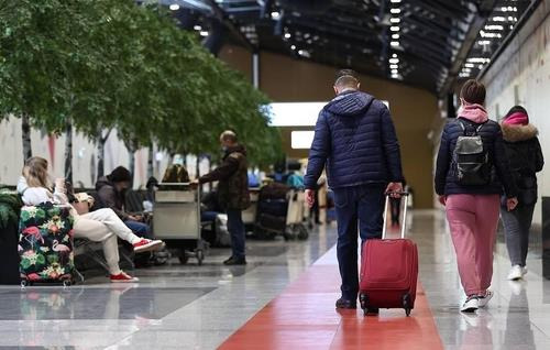 러시아 공항 모습 [타스 연합뉴스 자료사진. 재판매 및 DB 금지]