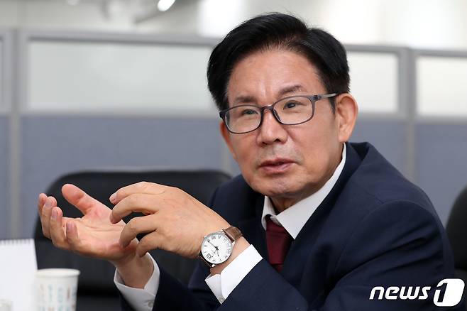 박강수 마포구청장. 2022.6.17/뉴스1 © News1 박세연 기자