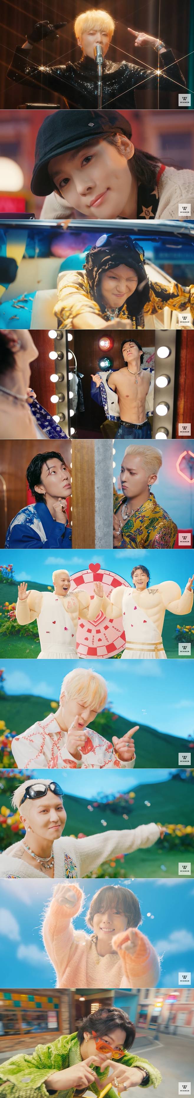 위너 신보 타이틀곡 ‘I LOVE U’ 뮤직비디오 캡처, 위너 공식 유튜브 채널