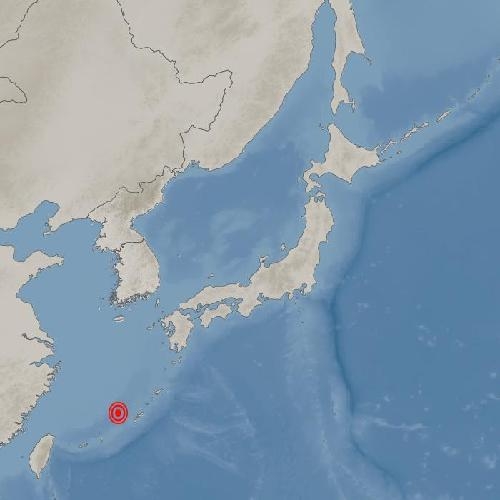 일본 오키나와현 오키나와 서북서쪽서 규모 5.1 지진 발생 [기상청 제공]