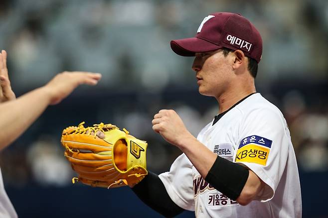 ▲ 키움 히어로즈 외야수 김준완.ⓒ키움 히어로즈