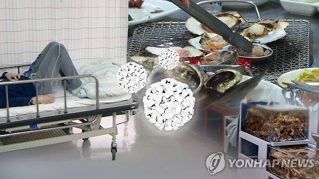 노로 바이러스(CG) 연합뉴스 자료 사진]