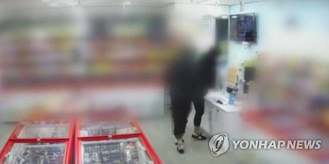 무인점포만 골라 절도 행각  본 기사 내용과는 관련 없음. [부산경찰청 제공. 재판매 및 DB 금지]