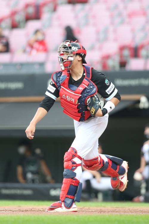 입대를 신청한 권혁경이 갑자기 1군에 나타났다. 영장을 받고도 훈련을 충실히 했던 준비가 빛을 발한 순간이다.                 사진=KIA 타이거즈 제공