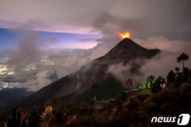 화산 관련 사진 © AFP=뉴스1