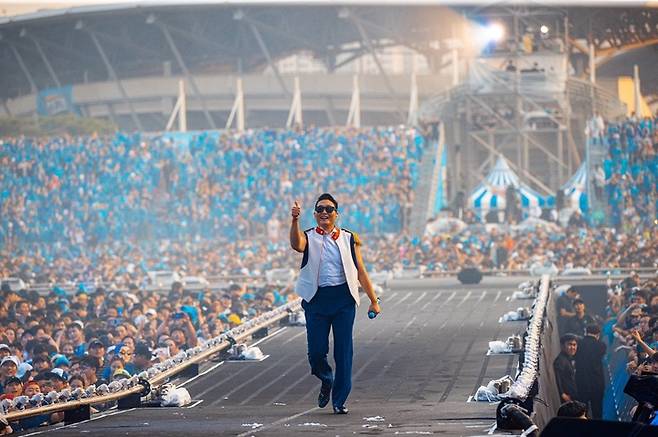 [서울=뉴시스] 2019년 싸이 흠뻑쇼 현장. 2022.07.09. (사진 = 피네이션 제공) photo@newsis.com *재판매 및 DB 금지