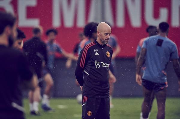 ▲ 에릭 텐 하흐 감독. ⓒ맨유 공식 SNS