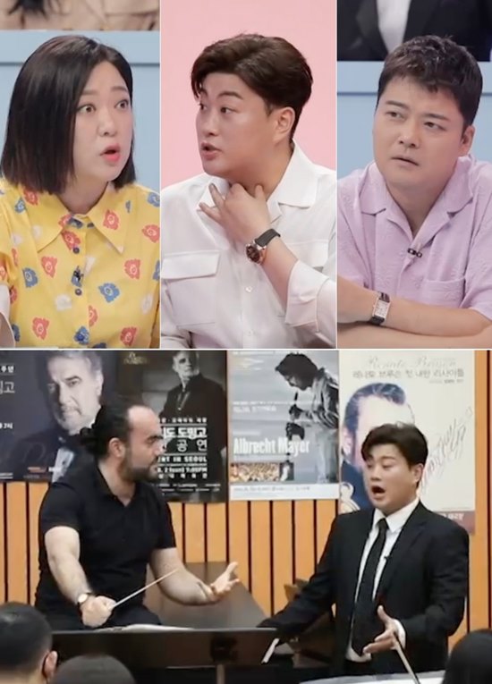 Tbarrotti Kim Ho-joong returns to Vocal MusicOn the 17th, KBS 2TV entertainment Boss in the Mirror (hereinafter referred to as the donkey ear) depicts the first meeting scene of Koreas Pavarotti Kim Ho-joong and Worlds three major Tenor Placeido Domingo.Kim Ho-joong, who entered the special ceremony to return Vocal music to vocalization again in the trot window before the concert concert with Domingo, who is a dream, asked Friend, the actual model of the role of SookheeKim Ho-joong, who has seen the steamed chims he met for a long time, said, I was glad to see Friend who helped me to make my school days beautiful and come up to this place.But Kim Ho-joong, who has been fully adapted to the stage of the song and trot, was embarrassed at first because he did not have his original heavy and powerful Tenor neck sound, and he was embarrassed by the mistake in the solo rehearsal in front of the World conductor.As Kim Ho-joong, who met his idol directly as a child, is wondering whether he can proceed with a heart-warming concert safely, music fans and viewers are paying attention to the main broadcast, which will be the first to be released in the process of preparing vivid concerts with the legendary Tenor Placido Domingo and World Soprano Jennifer Raouli.The Ass Ear is broadcast every Sunday at 5 p.m.Photo = KBS 2TV Dankey Ears