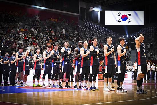 한국은 아시아 농구 3강 중 유일하게 생존했다. 21일 뉴질랜드전에서 승리하면 4강에 진출한다. 사진=대한민국농구협회 제공