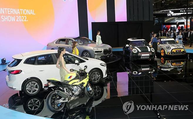 부산국제모터쇼 BMW 신차 공개 [연합뉴스 자료사진]