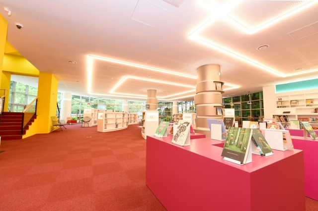 ▲의정부시가 기존 어린이도서관을 새 단장해 영어도서관으로 공식 개관했다.ⓒ의정부시