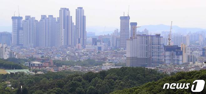 대구 도심 아파트 전경. (뉴스1 DB) © News1