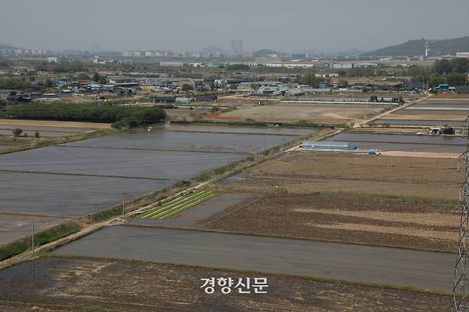 3기 신도시가 예정된 경기도의 한 농지. 우철훈 선임기자