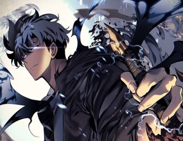 웹툰 '나 혼자만 레벨업' 표지. 카카오페이지 캡쳐