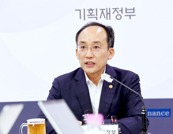 추경호 경제부총리 겸 기획재정부 장관. 뉴시스