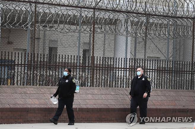 시카고의 한 구치소 담장(기사와 직접 관련 없음) [AFP 연합뉴스 자료사진. 재판매 및 DB 금지]